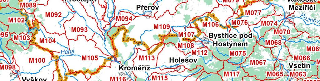 řeka tekoucí vody 20 23 30 vodních útvarů podzemních vod: 8 vodních útvarů