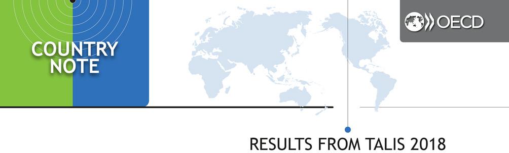 ČESKÁ REPUBLIKA Zjištění z mezinárodního šetření TALIS 2018 Mezinárodní