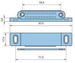 úchyt ABS magnetic catch