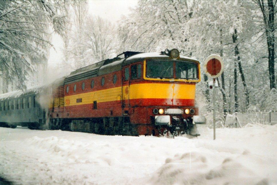 Frenštátem pod Radhoštěm 2. ledna 2002. foto Jan Hanzel 753.