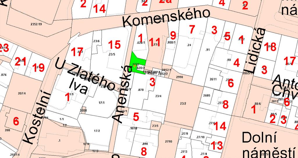 4. výkup p.p.č. 2722 o výměře 151 m 2 v k.ú. Jablonec nad Nisou O zajištění výkupu p.p.č 2722 v k.ú. Jablonec nad Nisou požádalo oddělení investiční výstavby.