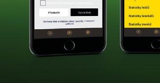 každého zápasu oblíbeného klubu vám přijde notifikace o