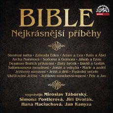 Bezmála dvou a půlhodinová audiokniha Bible Nejkrásnější příběhy vychází digitálně i na fyzickém nosiči mp3 CD.