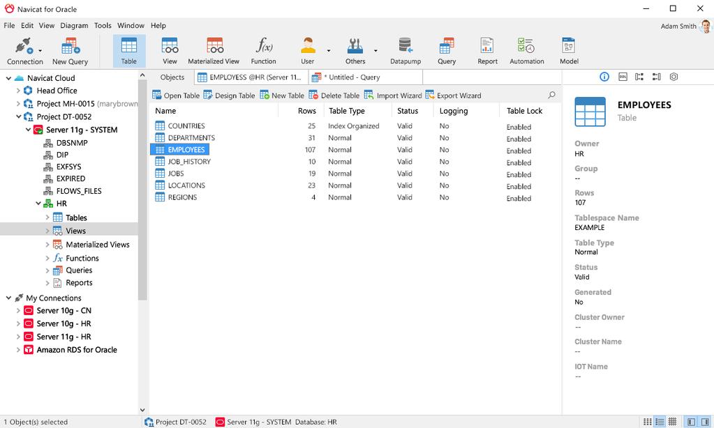 s architekturou klient/server. ORACLE je implementován do prostředí všech komerčně úspěšných počítačových architektur i operačních systémů. Oracle Progress.