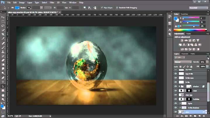 Photoshop - vynikající produkt americké firmy Adobe Inc. je určen zejména k profesionálnímu použití v grafických studiích. Je určen pro práci s naskenovanými obrázky.
