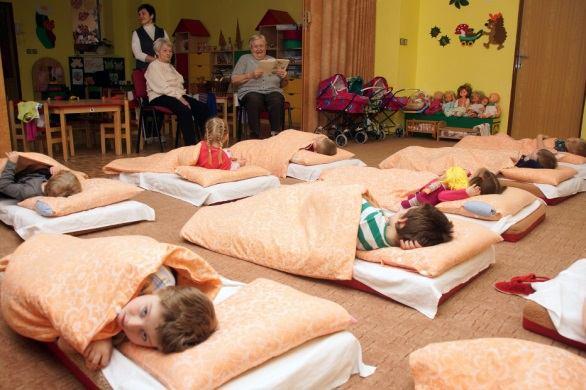 A těm nejmenším dětem v Mateřské škole, byly naše uživatelky, a to paní Bočková,