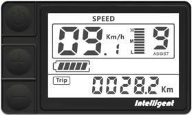 Přepínač režimu rychlostí a ujeté vzdálenosti: Krátkým stisknutím tlačítka POWER přepínáte mezi režimy rychlosti a ujeté vzdálenosti takto: AVG Speed MAX Speed Speed & Trip Time ODO Zapnutí/Vypnutí
