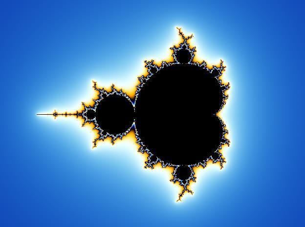 Mandelbrotova množina Benoit Mandelbrot (194 010) V oboru komplexních čísel, z = z + c Závěr Využití při výuce na ZŠ (elementární počítání) na SŠ (funkce, grafy, programování) na VŠ