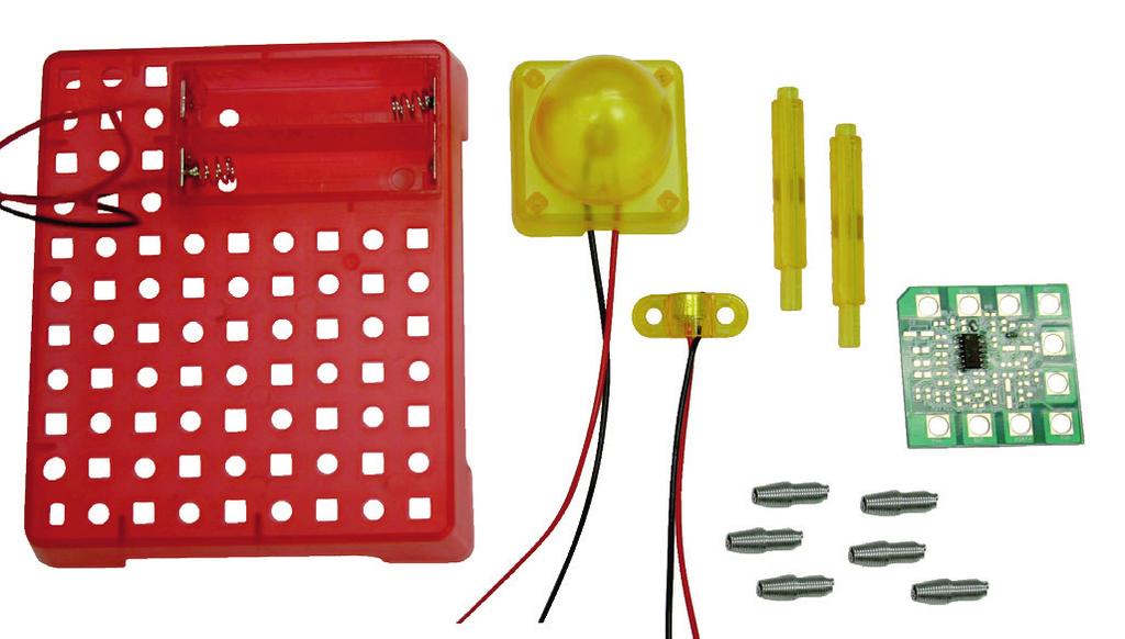 Fig. 1 OH Od Oe OF OI Ob OG Oc PL Zakres dostawy/ wykaz części (ilustr. 1) 1. Płytka podstawowa / 2. Płytka mikroregulatora 3. Lampka LED / 4. Czujnik szumów 5. Mocowania czujnika (2 szt.