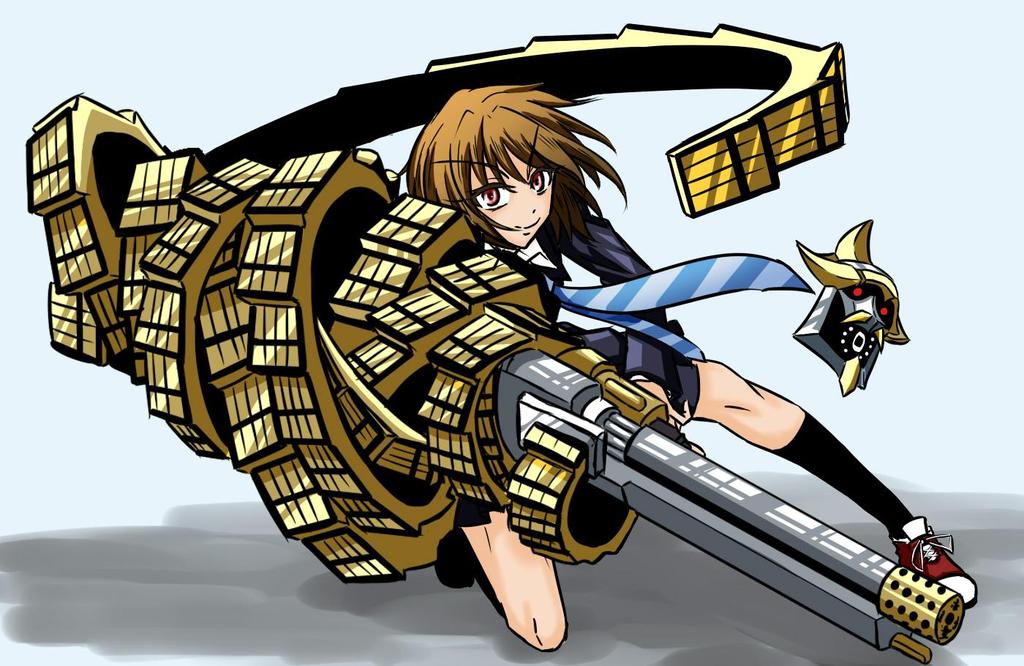 Nobunagun anime verze Pacific Rim roztomile