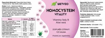 Ty přispívají k normálnímu metabolizmu homocysteinu. Metafolin a methylkobalamin, bioaktivní formy B9 a B12, jsou lidským organizmem lépe vstřebatelné.