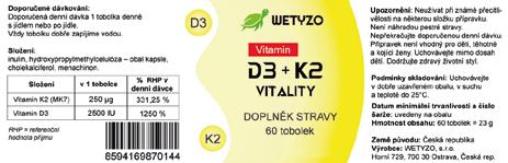 osteoporóza, bolesti kloubů, požití léků proti nadbytku cholesterolu, zánět spojivek, nespavost, pobyt v nezdravém prostředí, zácpa, nechutenství, únava, impotence, křeče, deprese atd.