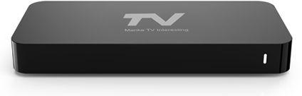 Hybridní AndroidTV set-top box - ve vývoji AndroidTV 9+ Skvělý design Amlogic S905X2 DVB-T2 (případně C/S2) Velmi nízká poruchovost Pokud není