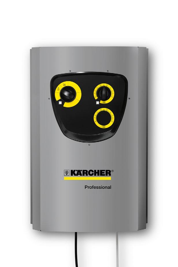 Kompaktní stacionární vysokotlaké čističe Kärcher s až 6-ti odběrnými místy lze