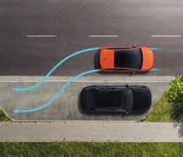 01 Parkovací asistent Park Assist dokáže rozpoznat podélná i příčná parkovací místa a při parkování do nich automaticky přebírá ovládání