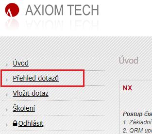 Řešení dotazů Helpdesk také umožňuje zakládat dotazy (Tickety), které jsou v případě odeslání emailem automaticky tříděny do řad (Queues) podle firmy a uživatele (Customer).