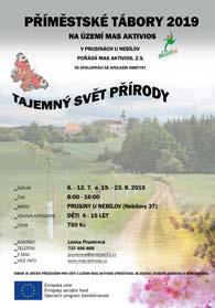 PŘÍMĚSTSKÉ TÁBORY Příměstské tábory na území MAS