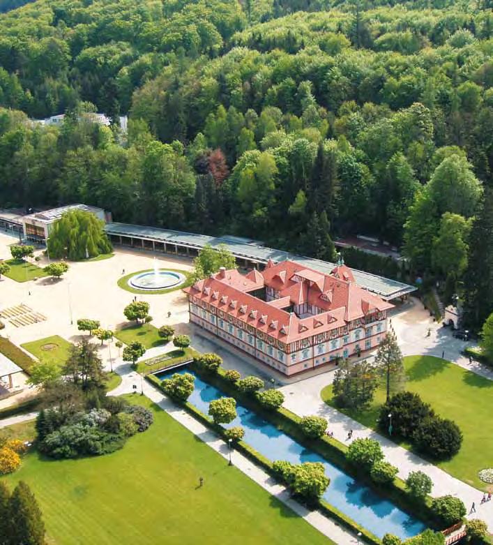 Garantujeme využití minerální vody Vincentka při lázeňských procedurách. Navíc se kromě Vincentky staráme o 9 dalších minerálních pramenů.