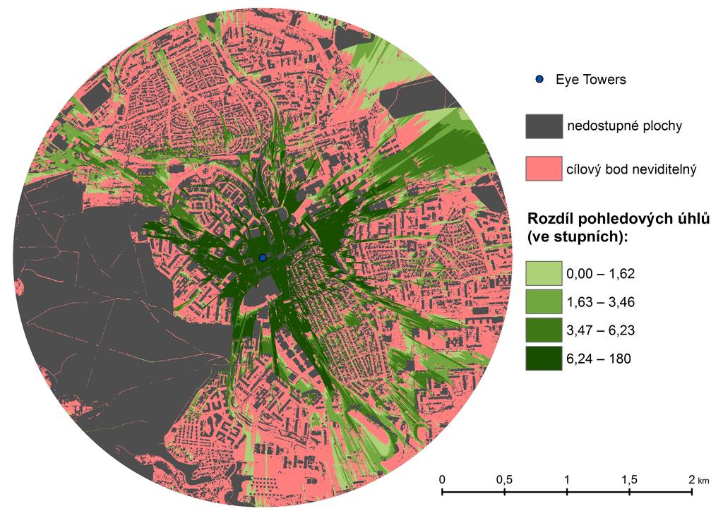 Studie - Eye Towers Geoinformace ve