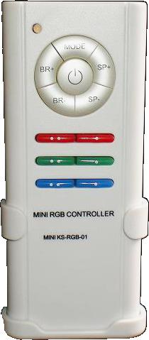 Ovládací modul Mini RGB Pro systém X-LIGHT RGB jsou dodávány speciální ovládací elktroniky osvětlení tvárnic X-LIGHT RGB.