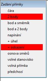 Zadání: Vypočtěte průsečík