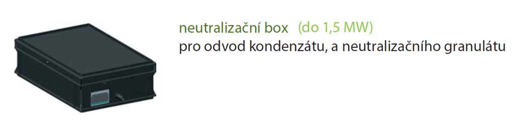 Pozice 1 Neutralizační nádoba kondenzátu Pro potřeby kondenzačního kotle je navržena neutralizační nádoba o velikosti pro kotle kolem 900 kw.