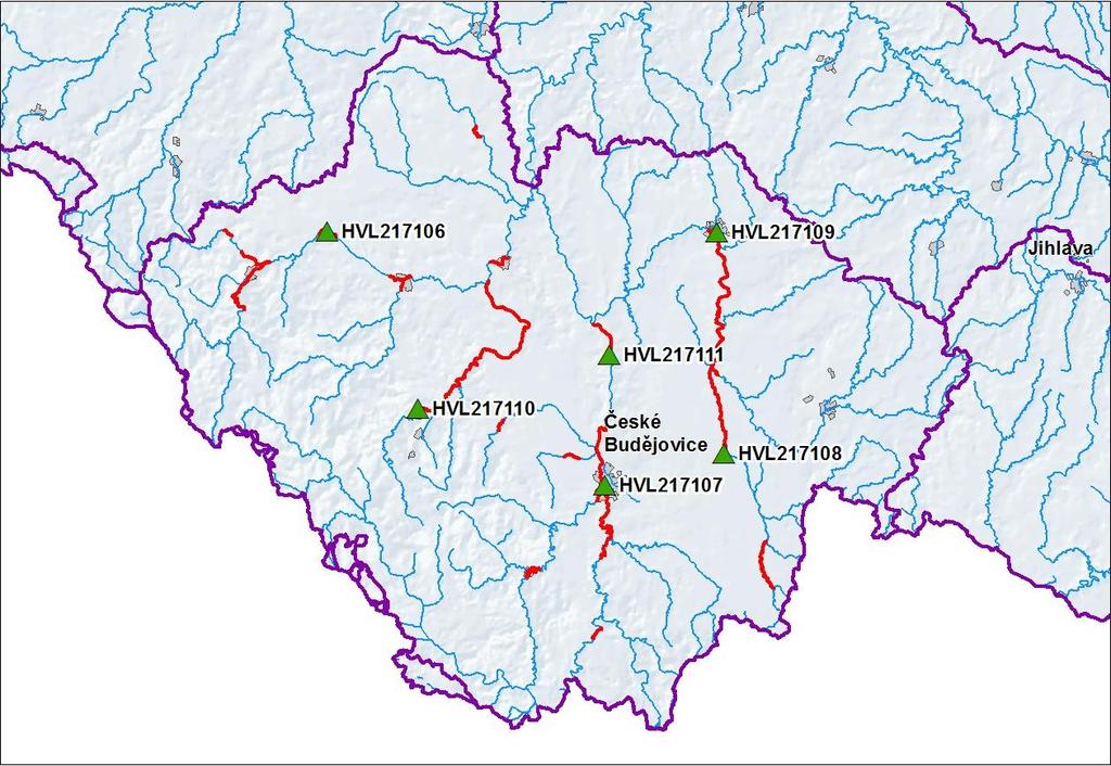 Obr. 3 Přehledná mapa lokalizace navrhovaných opatření s identifikátorem listem opatření (ID OP) Seznam obcí s odpovídajícími listy opatření Název obce ICOB 1) Prevence rizik 2) Ochrana před