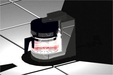 Lekce 4 Práce s pokročilým rendrováním Reflektor vyzařuje z jednoho bodu do prostoru ohraničeného kuželem.