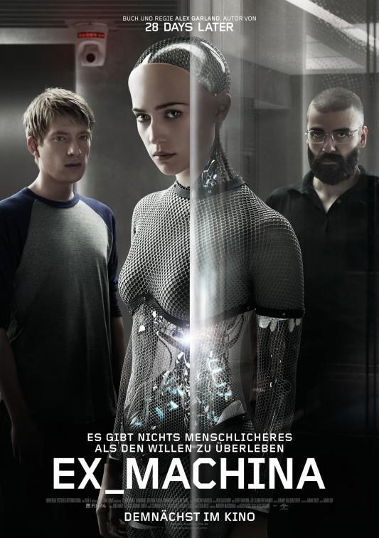3.4 Emocionální / inteligentní umělá žena Ex Machina (Alex Garland, 2015) Obr.