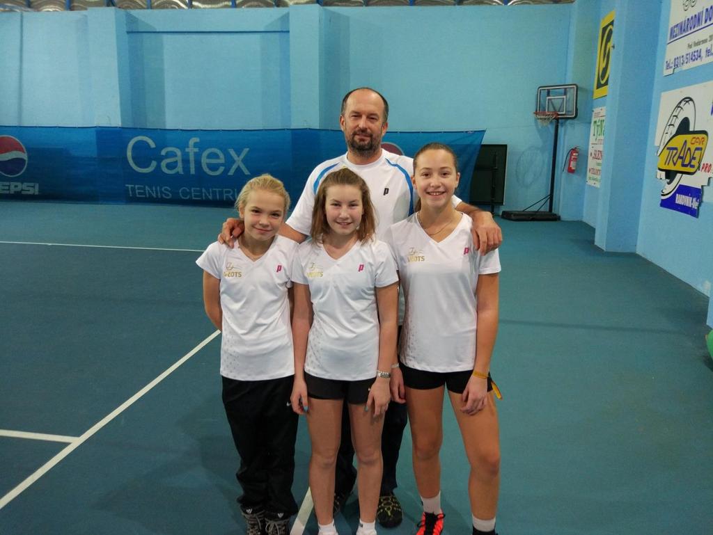 JUNIOR FED CUP-Rakovník, 3.-5.12.2016 Letošní ročník Junior Fed Cupu se již tradičně konal první prosincový víkend v areálu TC Cafex Rakovník.