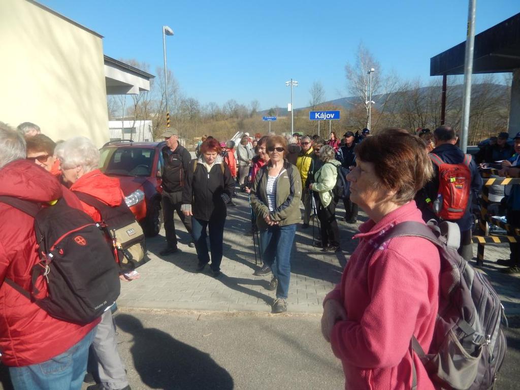 ZAHÁJENÍ JARNÍCH KILOMETRŮ KČT Start Č. Krumlov a KČT České Budějovice. 23.