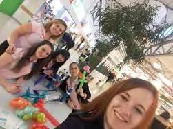 studentky CR1 vytvářely besídku Mikuláš a čerti