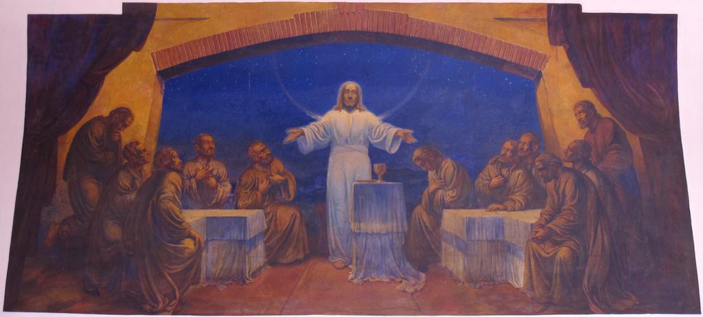 9. Poslední večeře, 1932, nástěnná