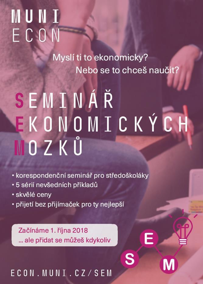 SEMINÁŘ EKONOMICKÝCH MOZKŮ