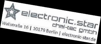 Chal-Tec Wallstr.16 10179 Berlín Německo. www.chal-tec.com www.electronic-star.de Prohlášení o shodě My, CHAL-TEC GmbH Wallstraße 16 16 10179 Berlín.