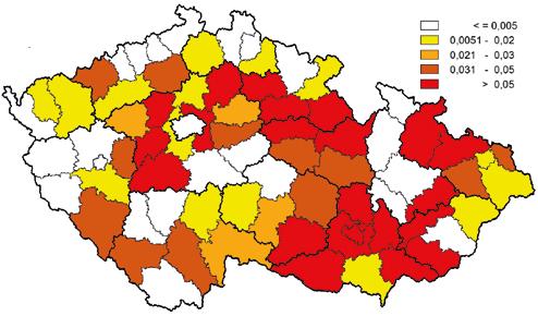 2019 dříví se v roce 2018 jednalo o 337 m 3 (2017 144 m 3 ; 2016 166 m 3 ) (tab. 8).