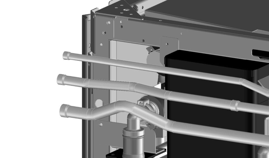 x x Empuje las bandas amortiguadoras contra el suelo y fije las placas laterales con los tornillos adecuados.