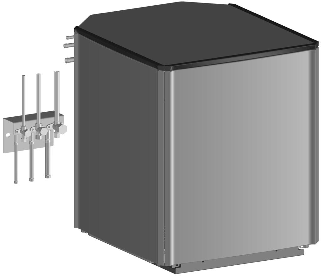 Fije las conexiones de refrigerante de la unidad interior Fije el panel superior en la unidad mediante los tornillos apropiados.