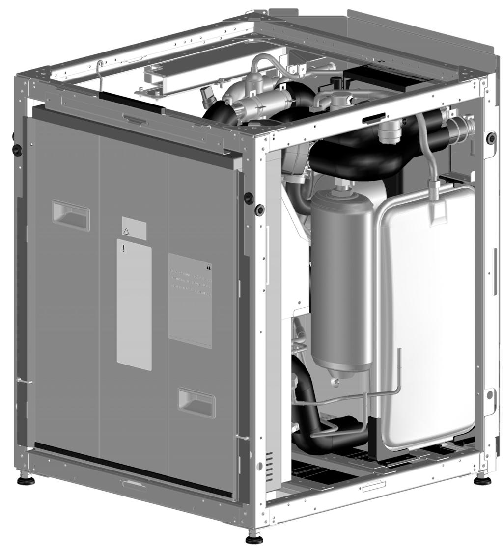 (calefacción/calefacción de agua caliente sanitaria) 5 Conmutador de alta presión R4a 7 Intercambiador de calor de placas calefacción 6 Sensor de alta presión