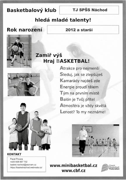 ZÁŘÍ POZVÁNKY 23 PLAVECKÁ SOUTĚŽ MĚST Náchodská škola bruslení je opět tady středa 2. října 2019 ZÚČASTNÍTE SE? 28.