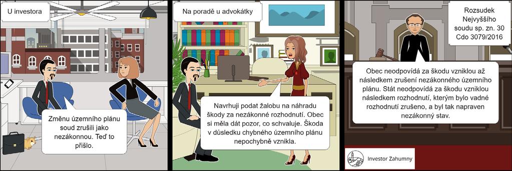 5. Náhrada škody za zrušení územního plánu soudem: mají investoři legitimní očekávání?