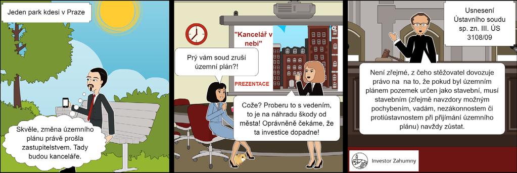 6. Investor měl pole, pak stavební parcely a nakonec zase jenom pole. Bude obec něco platit?