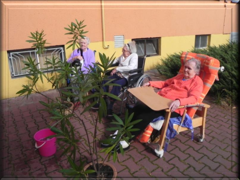 během besedování v naší klubovně.