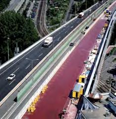 koroze: Sika FerroGard -903 + Pro nepohyblivé trhliny: Sika MonoTop -723 N Pro jemné povrchové trhliny: Sikagard -550 W Elastic OCHRANA BETONU Nátěry k ochraně betonu: Sikagard -675 W Elastocolor