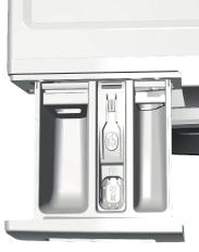4.2 Obsah balení Napájecí kabel Hadice k vypouštění vody Přepravní bezpečnostní šrouby Hadice pro přívod vody Nádržka na tekutý čistící