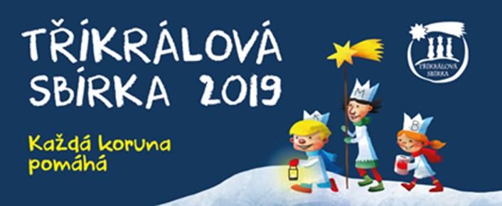 Tříkrálová sbírka 2019 Děkujeme všem, kteří přispěli do Tříkrálové sbírky.