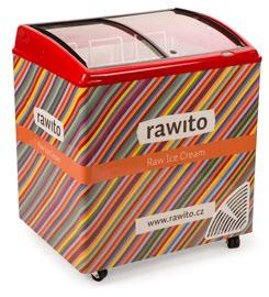 Logistika a skladování Skladování a doba trvanlivosti Rawito Ice Cream skladujte v teplotě -18 C a méně. Doba trvanlivosti od data výroby je 12 měsíců. Varianty množství k odběru: 1.