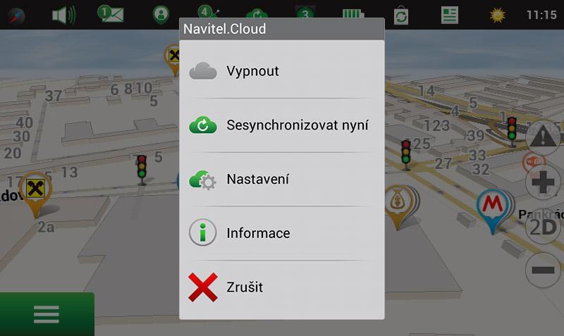 Klíčové funkce Navitel.Cloud Navitel a služba Booking.