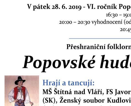 ZPRAVODAJ OBCE ŠTÍTNÁ-POPOV Pranostiky na léto Červen V červnu deštivo a chladno, způsobí rok neúrodný snadno. Červen studený sedlák krčí rameny.