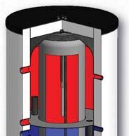 SYSTÉMY PRO VYTÁPĚNÍ A PŘÍPRAVU TEPLÉ VODY Tepelné čerpadlo je zapojeno do kombinované akumulační nádrže, která zajišťuje přípravu otopné vody pro topení i teplé vody pro domácnost.